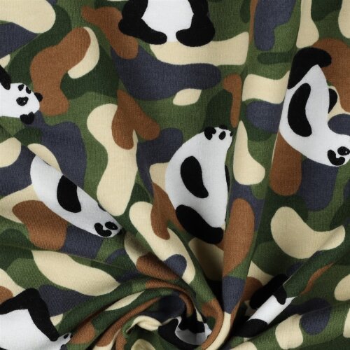 SOFT SWEAT PANDA CAMOUFLAGE - VERDE FORESTA