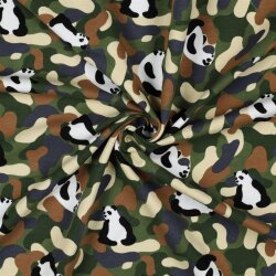 SOFT SWEAT PANDA CAMOUFLAGE - VERDE FORESTA