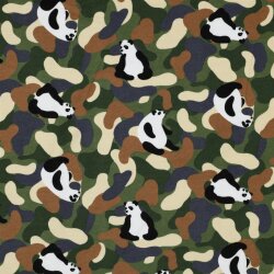 SOFT SWEAT PANDA CAMOUFLAGE - VERDE FORESTA