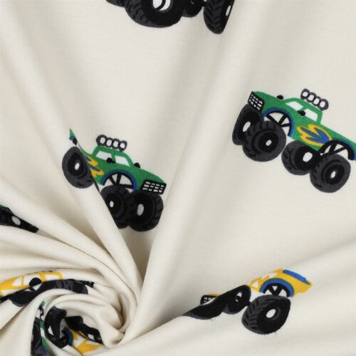 MONSTERTRUCK CON SUDORE MORBIDO - ECRU