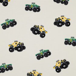 MONSTERTRUCK CON SUDORE MORBIDO - ECRU