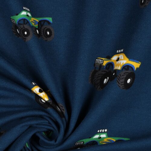 SOFT SWEAT MONSTERTRUCK - INDACO