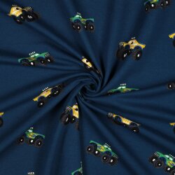 SOFT SWEAT MONSTERTRUCK - INDACO