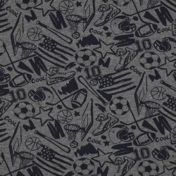 SWEAT MELANGE SPORTS - GREY MELANGE
