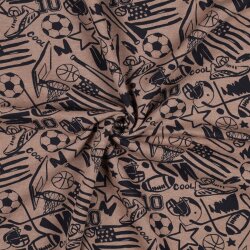 SWEAT MELANGE SPORTS - TAUPE MELANGE