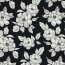 CANVAS DIGITAL Flowers - BLACK