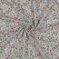 Musselin Blumenmeer - weiss/pink