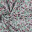 Musselin Blumenmeer - weiss/traube