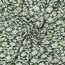 Bambus Jersey Blumen - smaragd