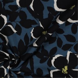 JERSEY Flowers - BLUE