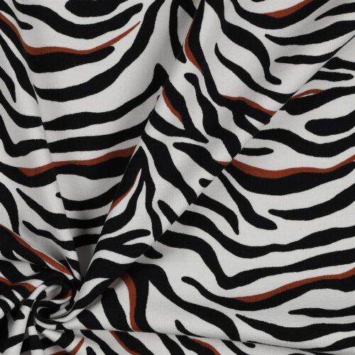 JERSEY ZEBRA - ECRU