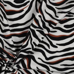 JERSEY ZEBRA - ECRU