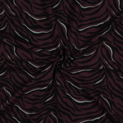 JERSEY ZEBRA - MULBERRY