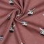 Alpenfleece Zebras - altweinrot