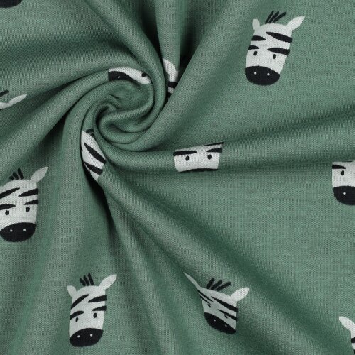 PURRING FOR ZEBRA - GREEN