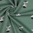 PURRING FOR ZEBRA - GREEN