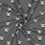 Alpenfleece Zebras - grau