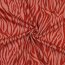 Alpenfleece Zebrastreifen - dunkel koralle