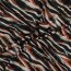 VISCOSE LUREX DIGITAL ANIMAL - NOIR / ORANGE