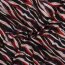 VISCOSE Lurex Digital Animaux - noir / PURPLE
