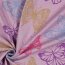 Baumwolljersey Meliert Glitzer Schmetterlinge - helllila meliert