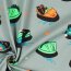 JERSEY NEON BUMPER CARS - MENTHE FONCÉE