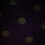 JERSEY GLOW IN THE DARK SMILEYS - VIOLET