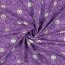 JERSEY GLOW IN THE DARK SMILEYS - VIOLET