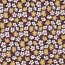 JERSEY Glitter Flowers - WINE RED