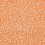 VISCOSE cotton poplin stretch small flowers - orange