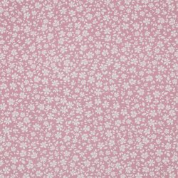 VISCOSE POPLIN STRETCH kleine bloemen - CHERRYBLOSSOM