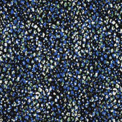 VISCOSE POPLIN STRETCH ANIMAL - BLACK