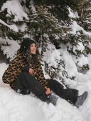 Softshell Digital Camouflage - dunkel petrol