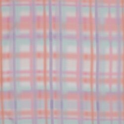 Viskosestoff Digital CHECK - PEACH