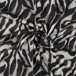 Softshell digital zebra stripes - light grey
