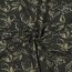 Frans Terry bloemenpatroon - donker jadegroen