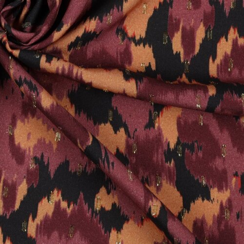 VISCOSE LUREX ANIMAL - NOIR