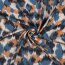 VISCOSE LUREX ANIMAL - ECRU / MARINE