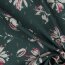 VISCOSE LUREX Fleurs - DARK EMERALD