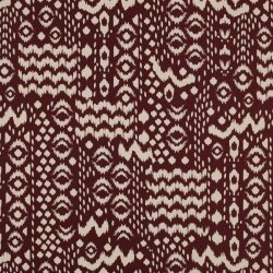 CANVAS BOHEMIAN - WINE RED