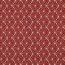 Coated cotton abstract stars - stone red