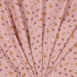 Coated cotton daisy - dusky pink