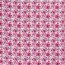 Muslin pink sea of flowers - cream white