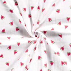 Muslin fruity melon - cream white