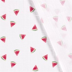 Muslin fruity melon - cream white