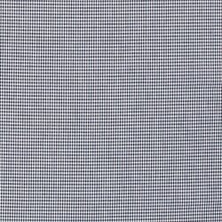 Cotton poplin yarn-dyed Vichy check 2mm - midnight blue