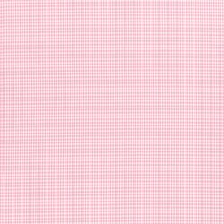 Cotton poplin yarn dyed Vichy check 2mm - pink