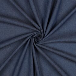 JEANS FLOWER - denim blue