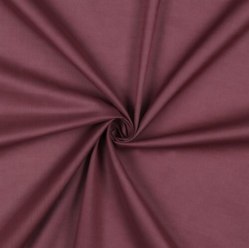 COTTON VOILE GOTS - MULBERRY