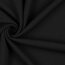 Crêpe Polyester *Vera* Uni - schwarz